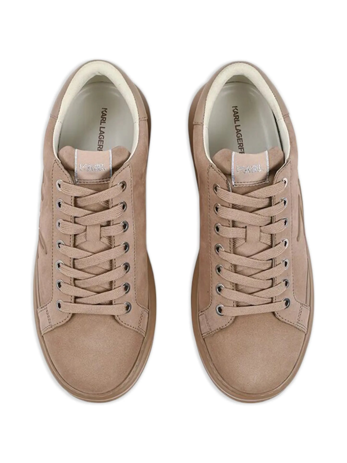 Karl Lagerfeld Embossed Logo Sneakers