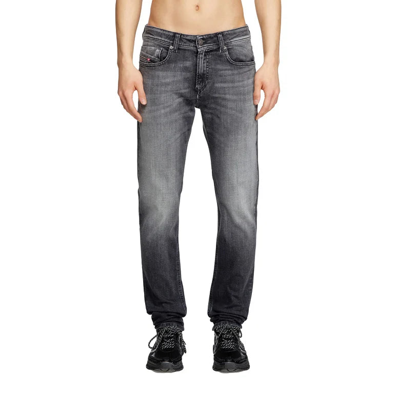 Diesel 1979 Sleenker Black/Dark Grey Skinny Jeans