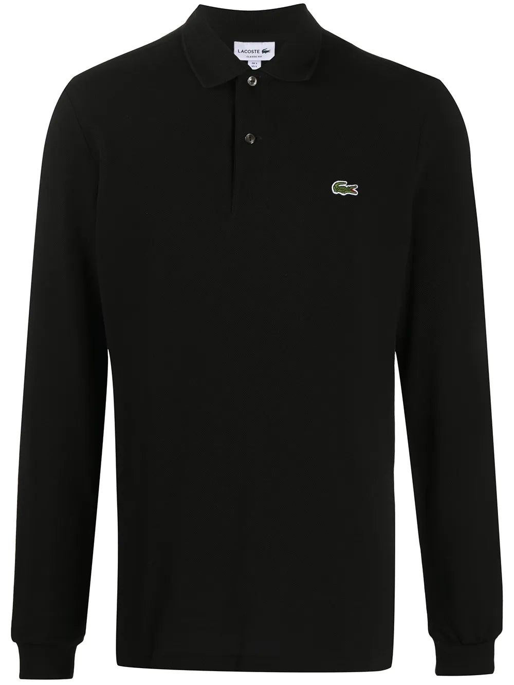 Lacoste Logo Patch Long Sleeve Polo Shirt