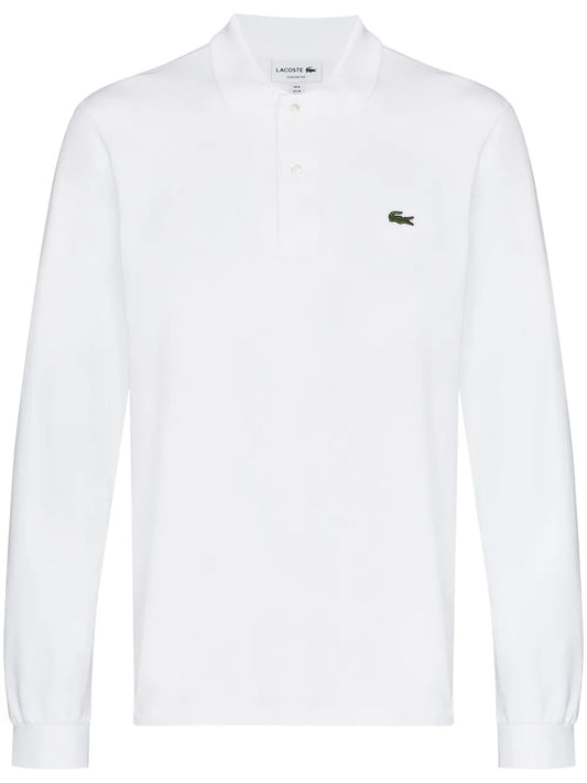 Lacoste Logo Patch Long Sleeve Polo Shirt