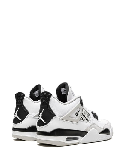 Air Jordan 4 Retro Black & White Sneakers
