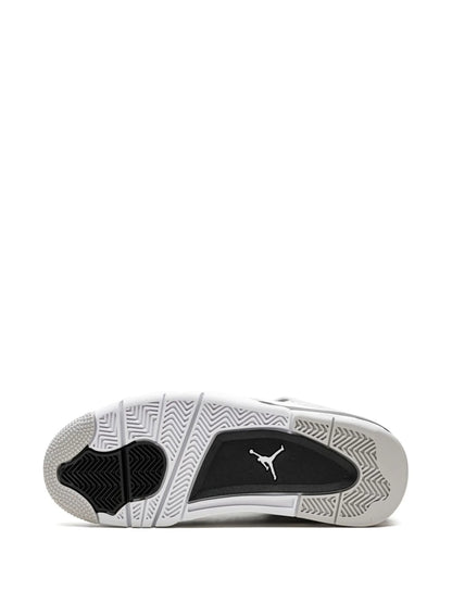 Air Jordan 4 Retro Black & White Sneakers
