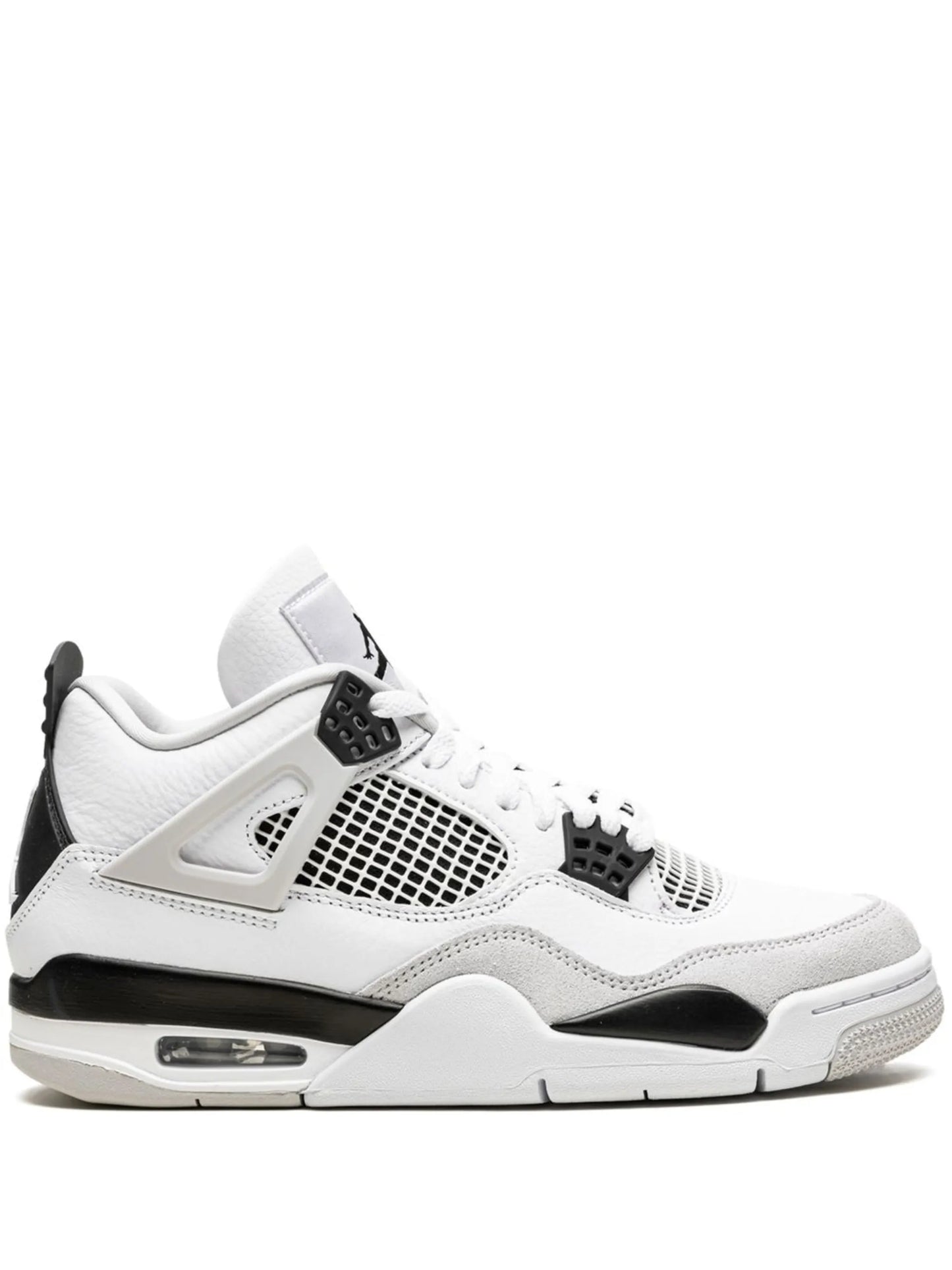 Air Jordan 4 Retro Black & White Sneakers