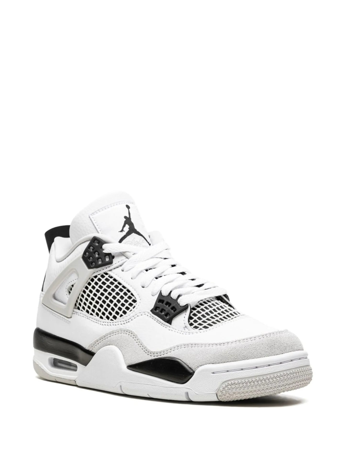 Air Jordan 4 Retro Black & White Sneakers