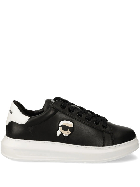 Karl Lagerfeld Ikon NFT Kapri Leather Sneakers