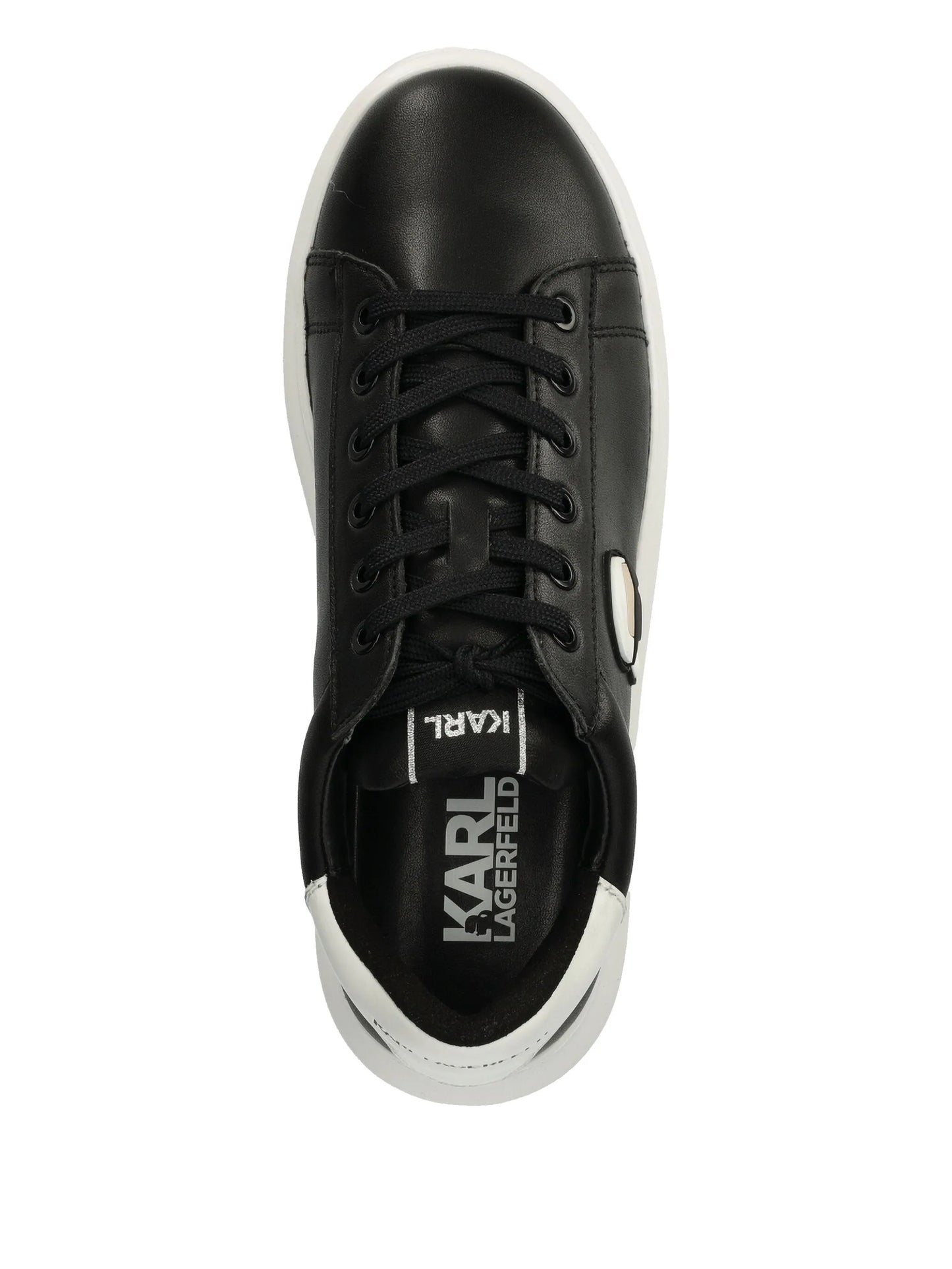 Karl Lagerfeld Ikon NFT Kapri Leather Sneakers