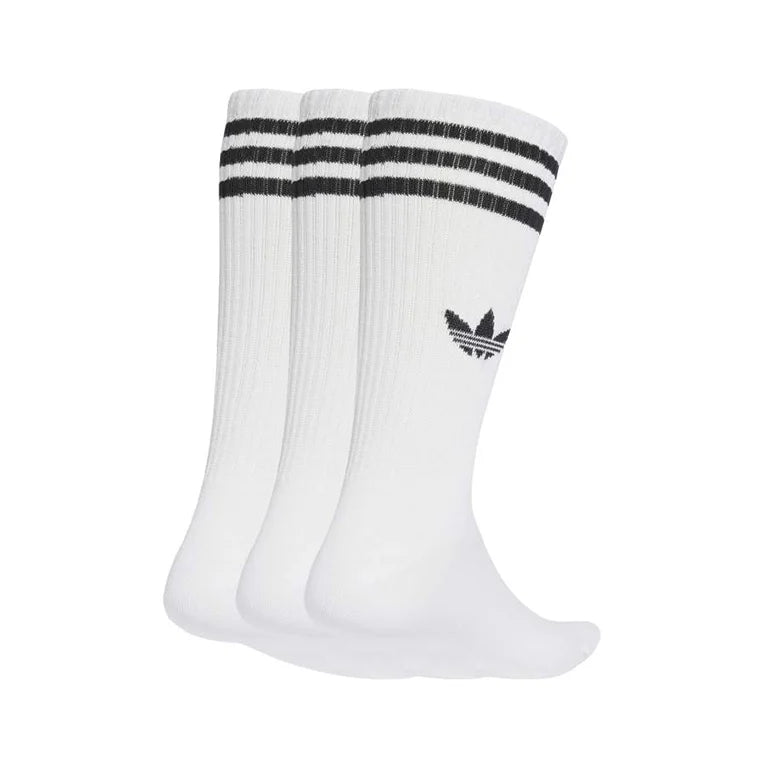 adidas 3-Stripe High Crew Socks – 3 Pairs